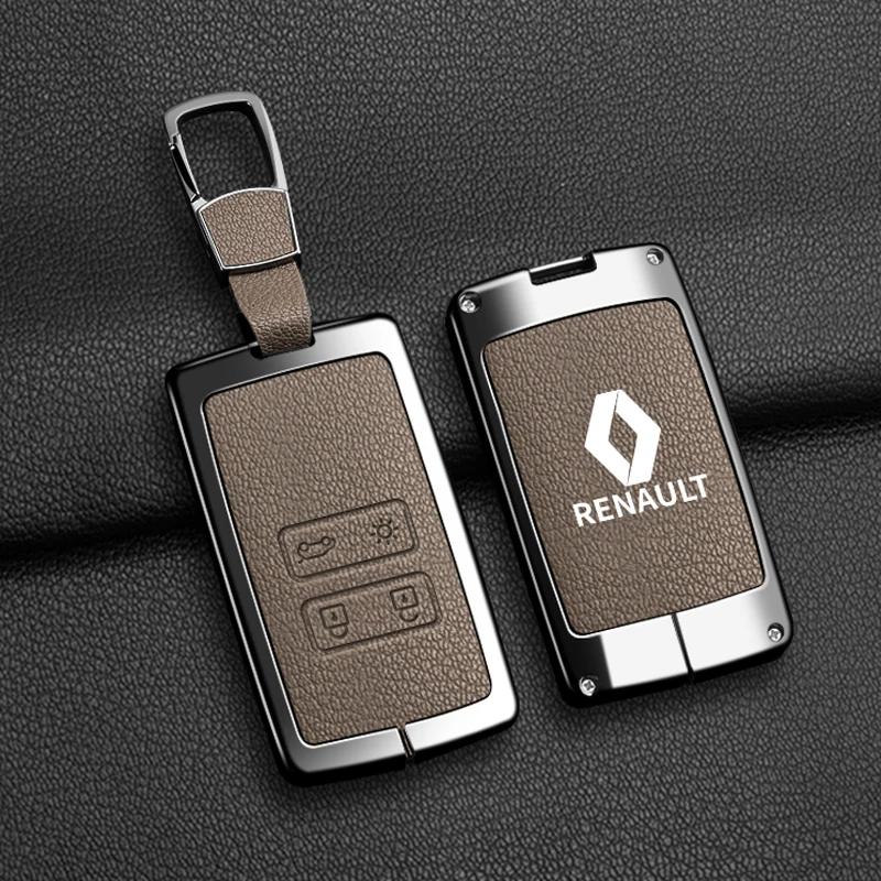 2026 Hot For Renault Interior Stickers Zinc Alloy Car Key Case Cover Shell For Renault Scenic Clio Laguna 2 3 4 5 Kangoo Fluence
