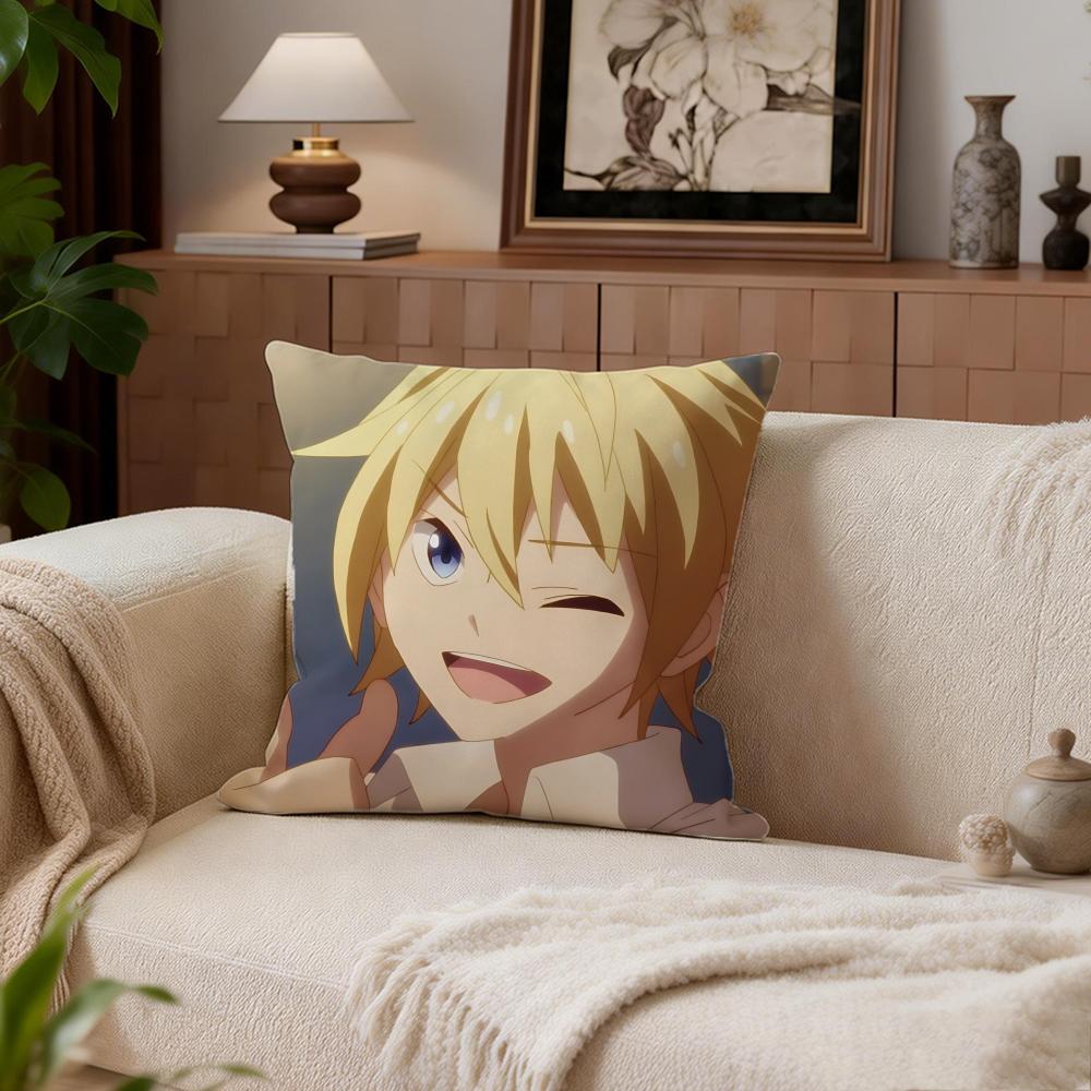 Romance Tsuredure Children Cushion Cover Cushion Cover Set 4Pcs 50x50 45x45 40x40 Pillowcase Decorative Sofa Home Decor