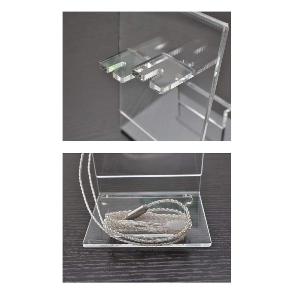 WiseTech NOBUNAGA Labs Clear Earphone Stand NL-STD1