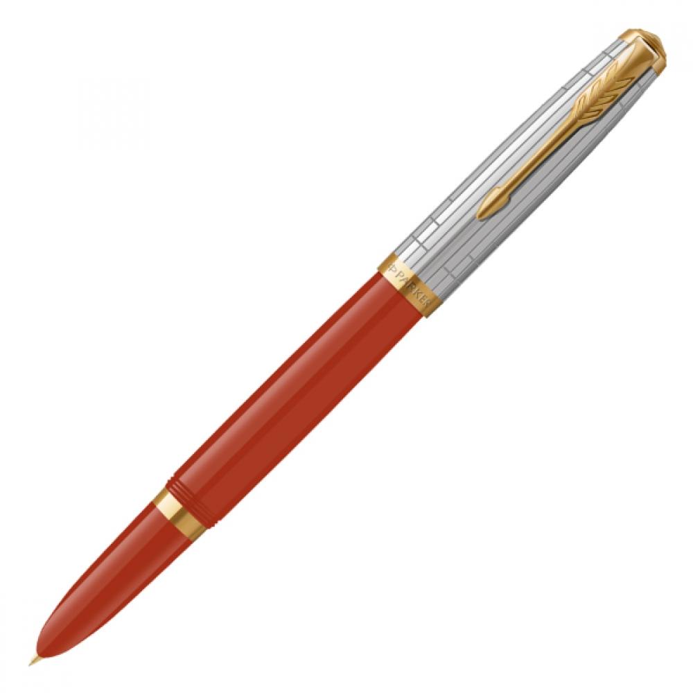 

Перова ручка Parker 51 Mh Rage Red Gt F
