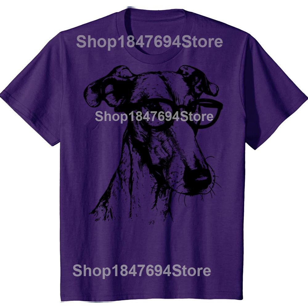 

Funny Greyhound Dog Dad Graphic 100% Cotton T-shirts Men Women s Fashion Casual Tshirt Loose Oversized Streetwear T Shirt 4XL