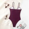Fashion Strap Slim Fit Backless One Piece Bikini Swimsuit For Summer Beach