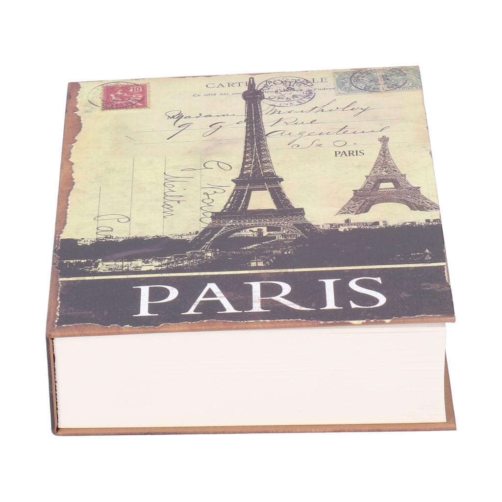 Innovative Safe Box with Keys Simulated Book Shape Cash Coin Money Storage Locking Case