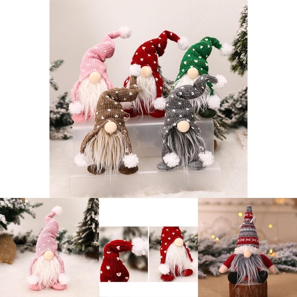 Festive Christmas Gnome Plush Santa Doll For Joyful Holiday Decorations