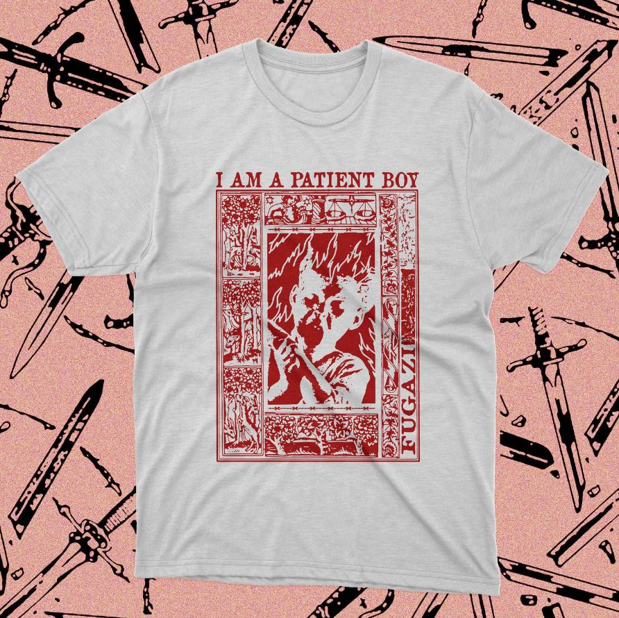 

Футболка Fugazi Пост-хардкор панк-футболка Dead Kennedys футболка шрифт Fontaines значок панк-патч Joy Division новая волна Wire Idles The Smiths 4XL