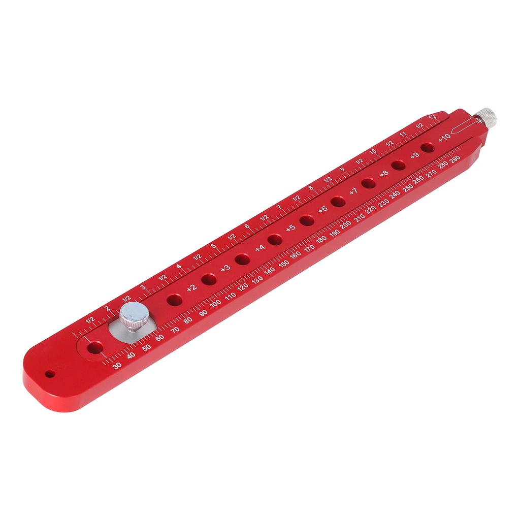 Woodworking Circle Ruler Aluminium Alloy Adjustable Woodworking Circular Drawing Tool for Carpenter Tool