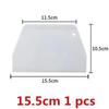 White Board Plastic Pastry Cutter Pizza Dough Scraper Cake Spatulas Tools Fondant Sugarcraft Trapezoid Bread Baker Butter Knife