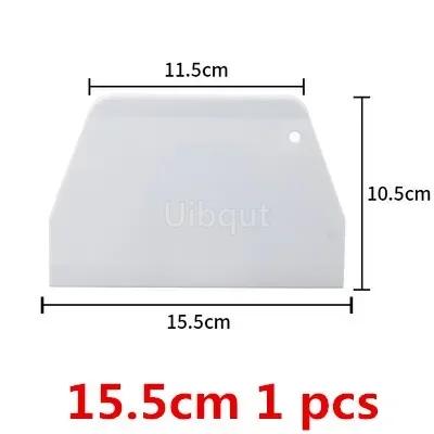 White Board Plastic Pastry Cutter Pizza Dough Scraper Cake Spatulas Tools Fondant Sugarcraft Trapezoid Bread Baker Butter Knife