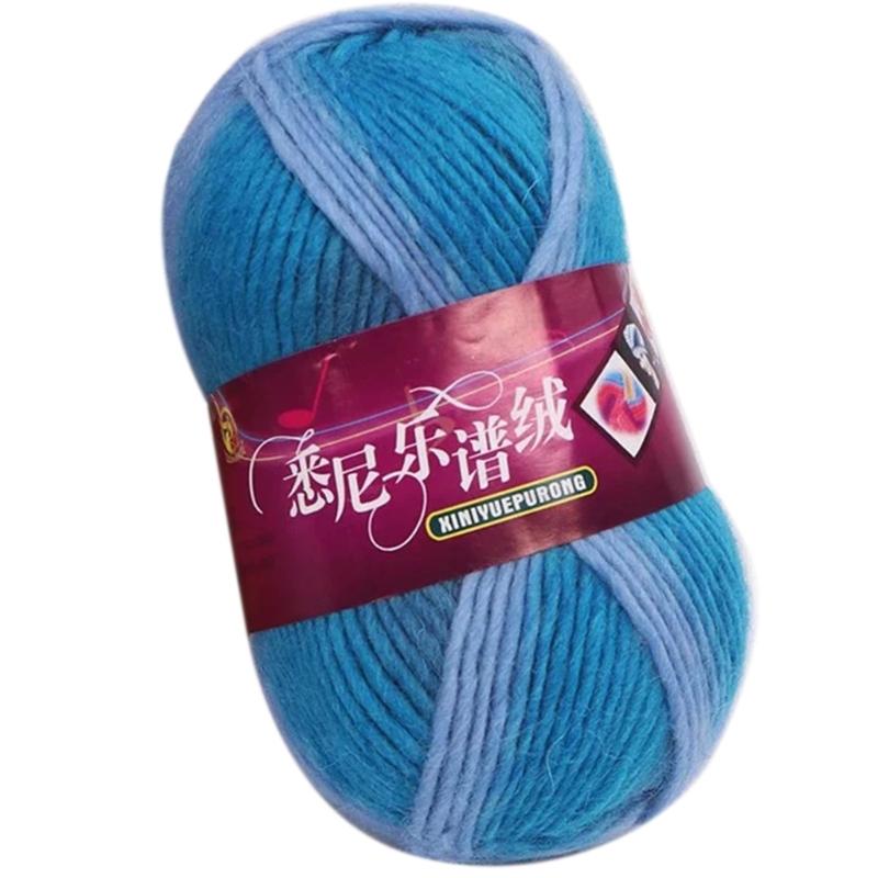 Rainbow Wool Yarn Bundle for Crafting Create Beautiful Scarves, Hats, and More