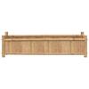 VidaXL Planter 100x30x25 Cm Bamboo, Raised Bed, Flower Pot, Flower Pot, Flower Box, Garden Pot, Stand of 366461