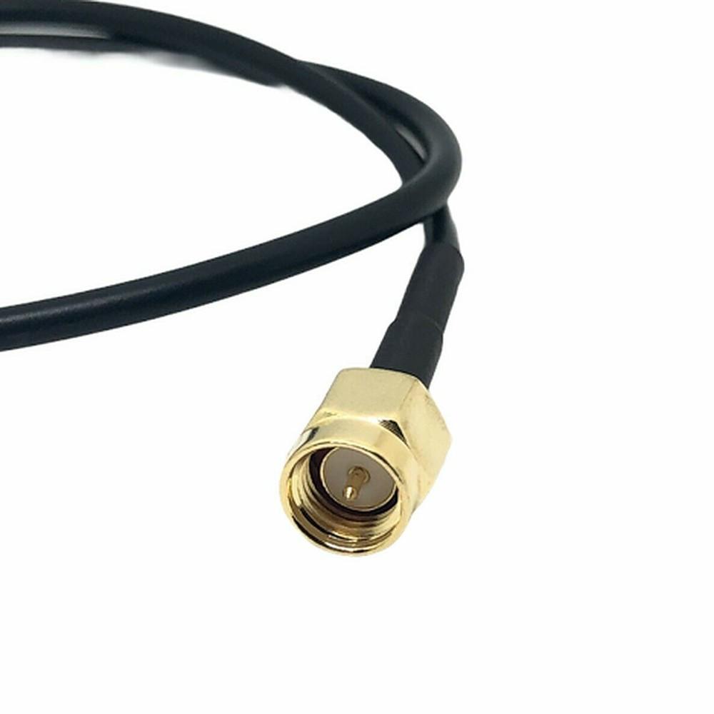 SMA Male To BNC Female Connector RG174 Adapter Antenna Signal Cable