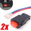 Hazard Light Switch Double Flashing Warning Flashing Light Emergency Signal Line Motorcycle Electric Scooter Electric Car