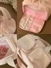 Durable Waterproof Double-Opening Makeup Bag - Large Capacity, Portable & High-Value for Travel
