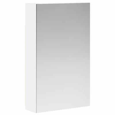 Bathroom Mirror Cabinet White 30 X 10.5 X 50 Cm Particleboard