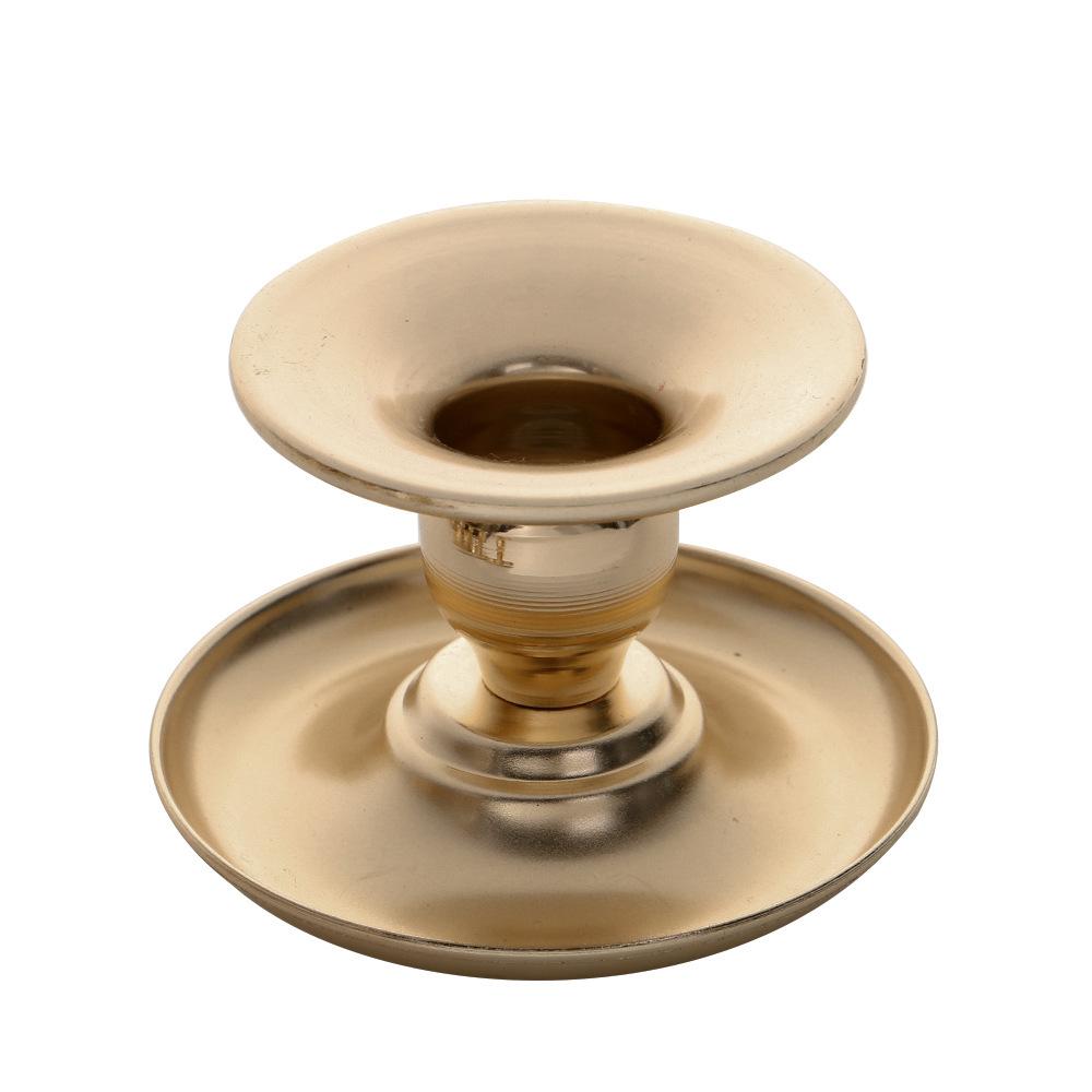 

European candle holder Metal scented candle cup Candle tray candlestick Home restaurant decorations ornaments