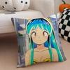 Anime Game UUruseiES YYatsuraS Cushion Cover Throw Pillow Cover Hidden Button Durable Polyester Chair Cushion