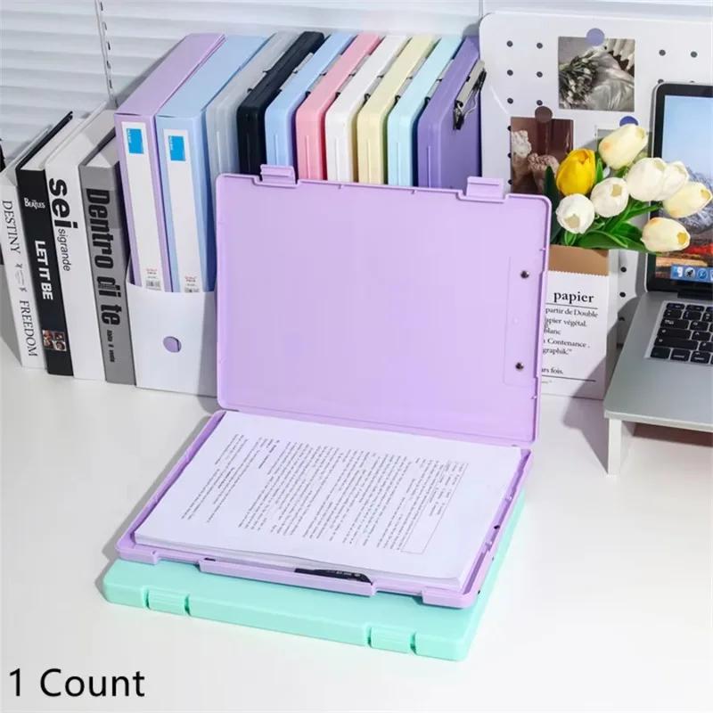 1PC A4 Multifunctional File Organizer Desktop Paper Writing Board Office File Paper Organizer Office Supplies