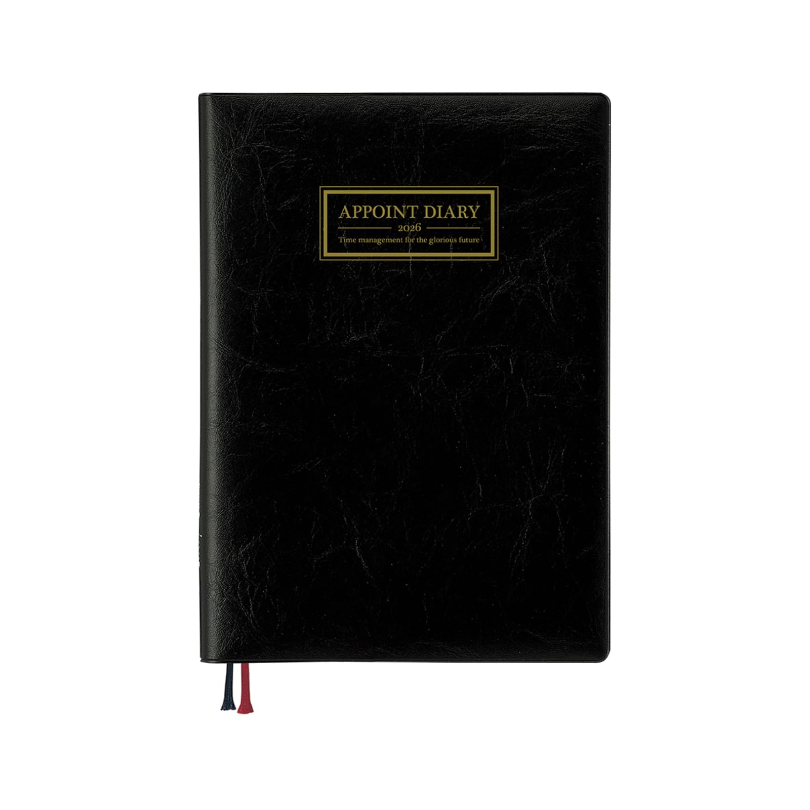 

Daigo 2026 Starting January 2026 Planner, Appointment, Daily, 4-Day Spread, A5, Black, E1668, чёрный