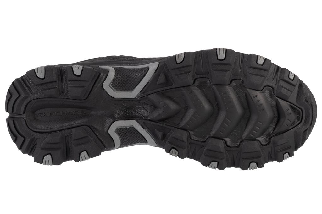 Skechers Stamina AT - Upper Stitch, schwarze Herren Sneaker