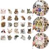 50 Cute Cartoon Cat Stickers For Scrapbooking Luggage Phone Cases Guitars And Skateboards
