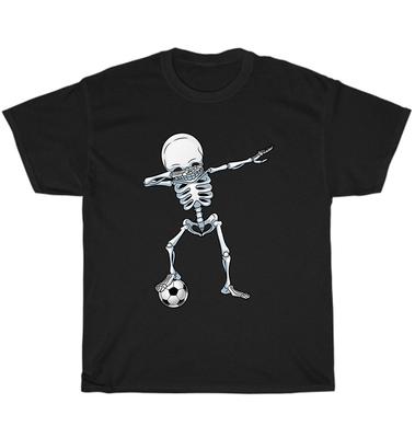 Dab Dance Dabbing Fotbal Kostra Halloween Fotbal Sportovní Milovník Tričko Unisex