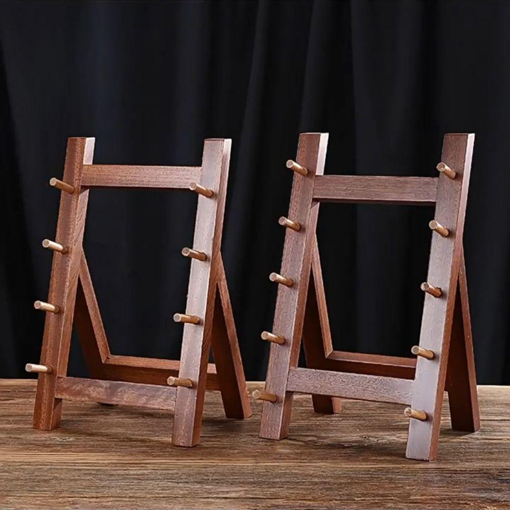 Wood Katana Tanto Stand Detachable Flute Recorder Display Rack Katana Display Holder  Commercial