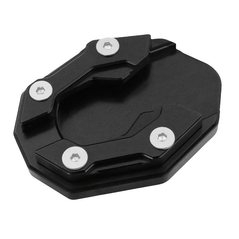 1pc Foot Support Pad Motorcycle Modification Accessory Side Kickstand Anti-Slip Base Enlarged Single Support Pad