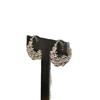 New Floral Firework Hoop Earrings - Versatile, Shiny, Light Luxury Jewelry for Women