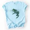 Frog Swimming T-Shirt, Funny Animal Graphic Tee
