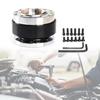 Mecanism Adaptor Bază Suport Volan cu Eliberare Rapidă din Aluminiu Instalare Ușoară Potrivit pentru Entuziaștii Motorsportului