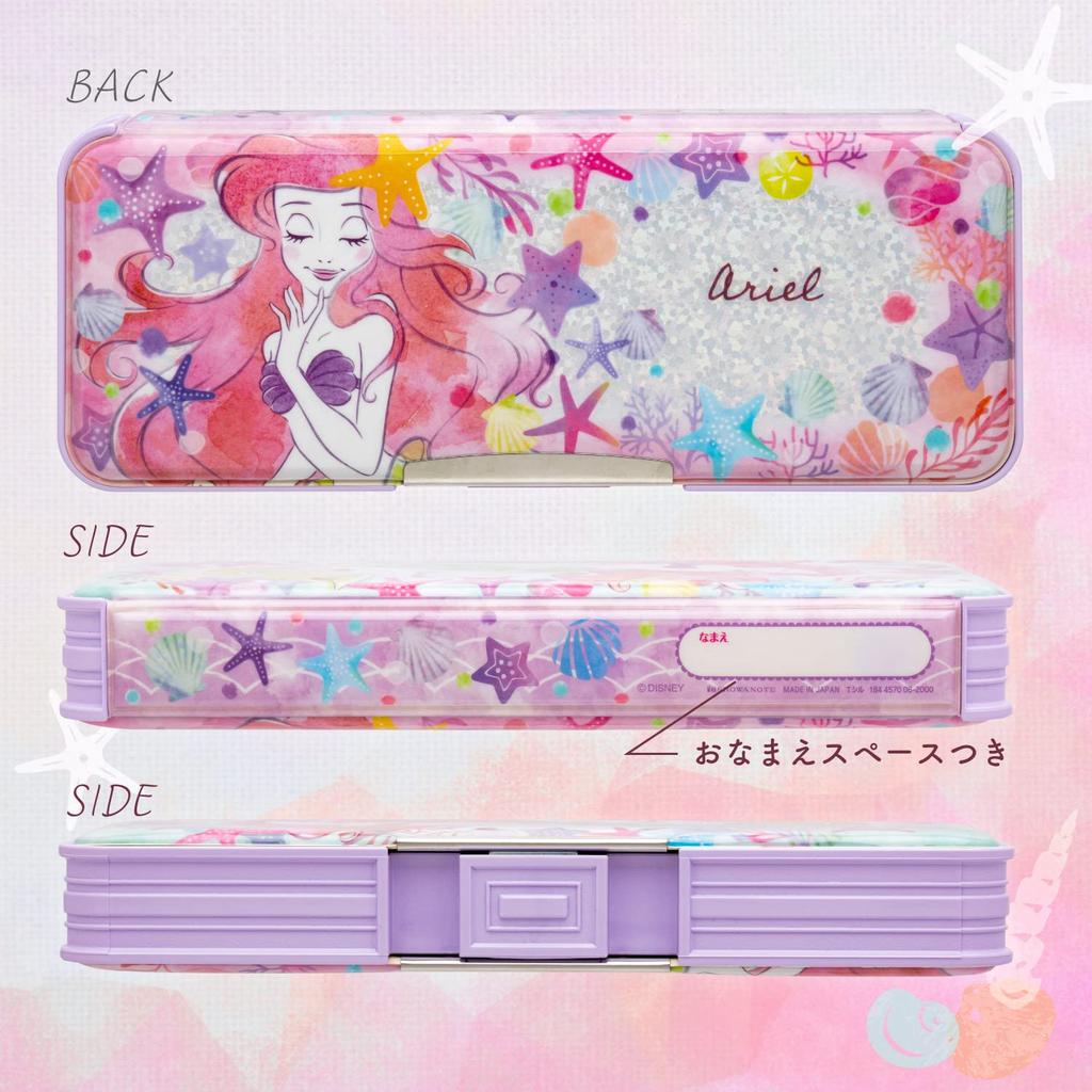 Showa Note Holographic Pencil Little Mermaid 184457006 Case, Ariel,