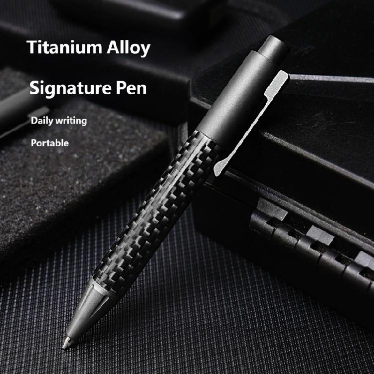Clicks Type 0.5mm Medium Point Ball Pen Ballpoint Pen Smooth Writing Metal Oil Pen Office School Students Writing Gift