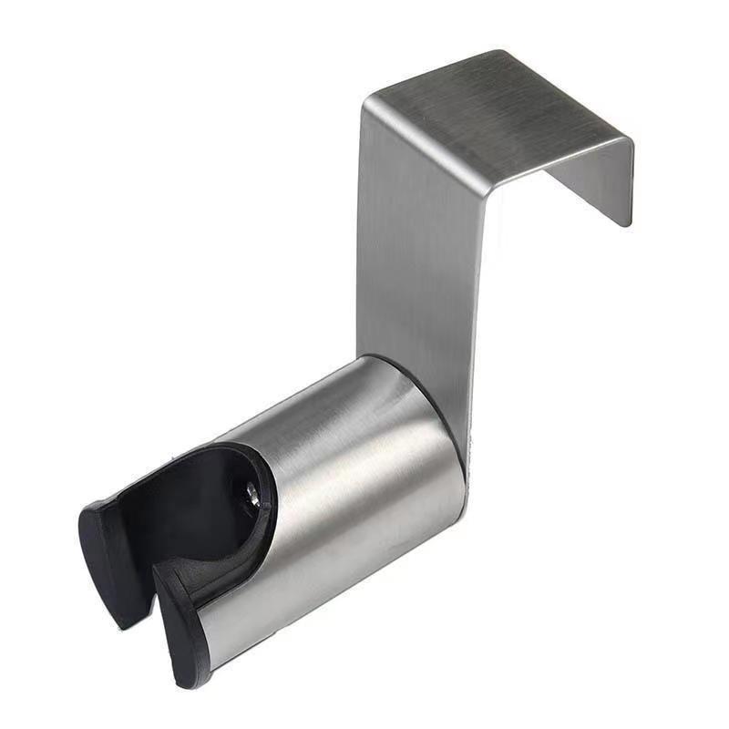 Punch-Free Adjustable Shower Head Wall Mount and Holder