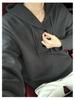 Men's 2024 Autumn/Winter Loose Trend Pique Knit Hoodie Sweater