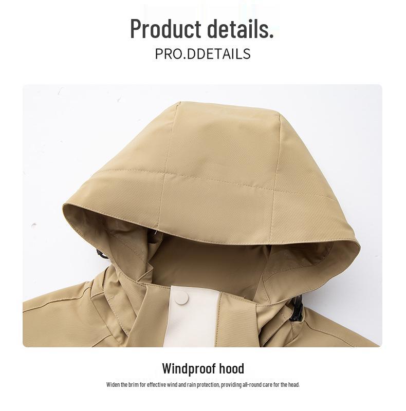 Unisex 3-in-1 Detachable Waterproof Fleece Mountain Jacket