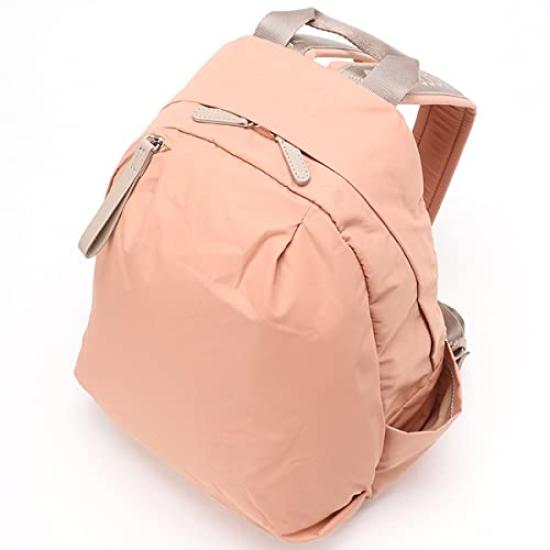 Isaac Recycled Nylon Logo Tape Backpack for Women 2000603 Wine (58)