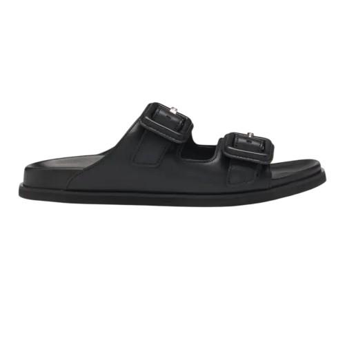Boss Womens/Ladies Vcbk Cowhide Leather Double Buckle Flat Slide