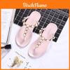 Exquisite Women Pearl Flat Beach Flip-flops Slippers For Summer Comfort And Style