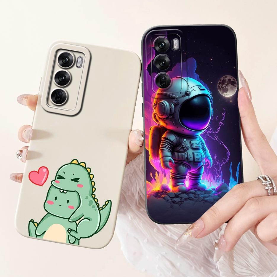Per Custodia Oppo Reno12 Pro 5G CPH2629 Carina Moda Cartone Animato Cover Morbide Custodie in Silicone Per Oppo Reno 12 Pro Reno12 5G CPH2625 Paraurti