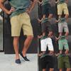 Leinenbekleidung für Herren Natürliche Leinenhosen für Herren Zeitgenössische Bequeme Qualität Weiches Leinen Tasche Farbe Shorts