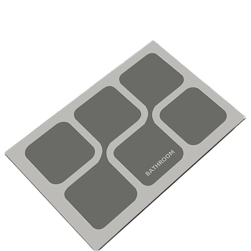 Bathroom Shower Room Moisture-wicking Mat Diatom Mud Mat Toilet Door Entry Cushion Restroom Fast-dry Non-slip Carpet