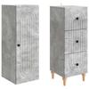 Cabinet Set 2 pcs 33 x 34.5 x 90 cm engineered wood