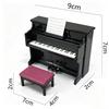 Cross-Border Miniature Piano Model DIY Prop for Playhouse Decor