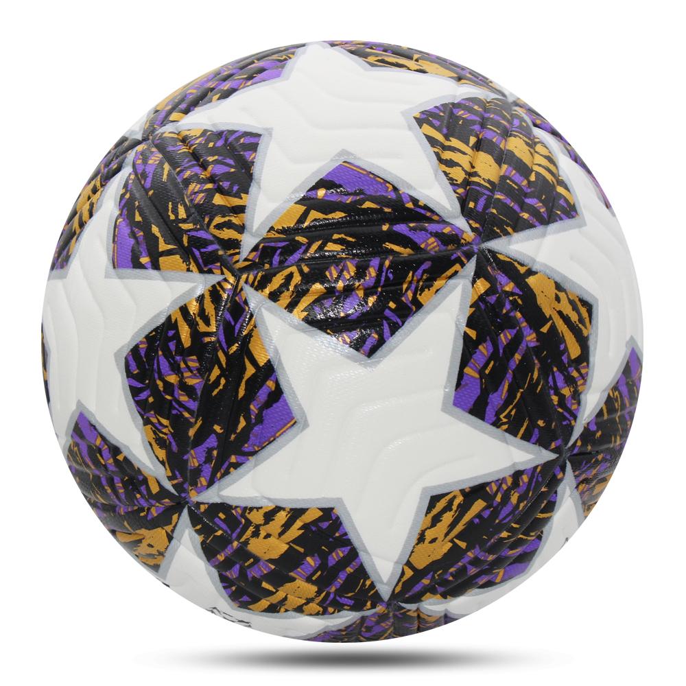 Größe 5 Fußball Unisex Fußball Hochwertiger Fußball Pu-Material Team Außen Matchspiel Fußballtraining Ballon De Foot