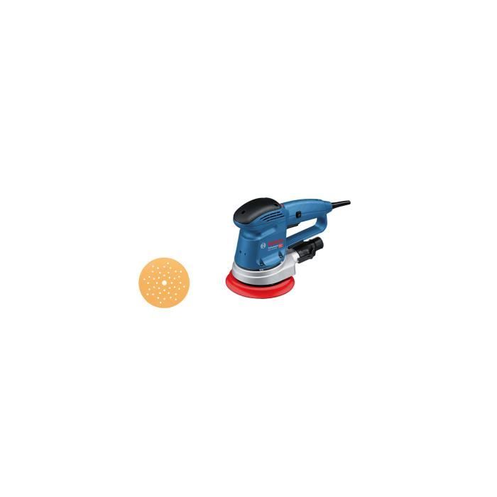Ponceuse Excentrique GEX 34-150 - BOSCH - 340 W - Vitesse Constante - Pouvoir Abrasif Élevé