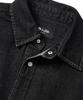 KULTE Washed Work Denim Shirt Black