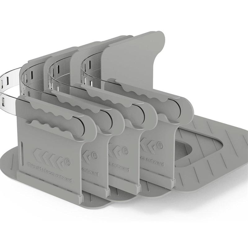 

4x улучшенных держателя для матраса простыни, застежки-захваты, прочные, легко устанавливаются серый