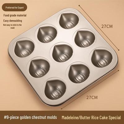 Non-stick Golden Chestnut Cake Mold