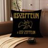 1Pc Band L-Led Z-Zeppelin Pillow Case Fashion Square Pillowcase Bedroom Sofa Room Ins Decoration Leisure