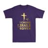 Christianity Jesus Cross Faith Bible Religious Funny Gift Unisexs Cotton Tshirt